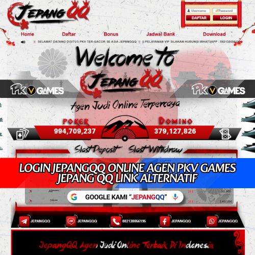 Login JepangQQ Online Agen Pkv Games Jepang QQ Link Alternatif
